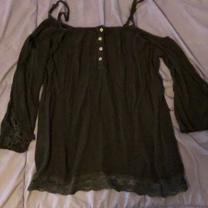 Metal Mulisha off the shoulder top